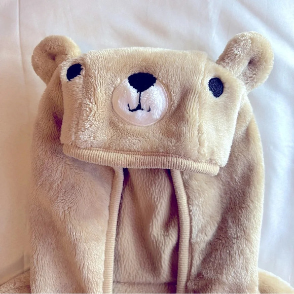 BUNDLES Baby Place Winter Jacket 6-9 mo. Brown Bear Faux Fur‎ Hoodie Cozy Winter - Picture 9 of 17